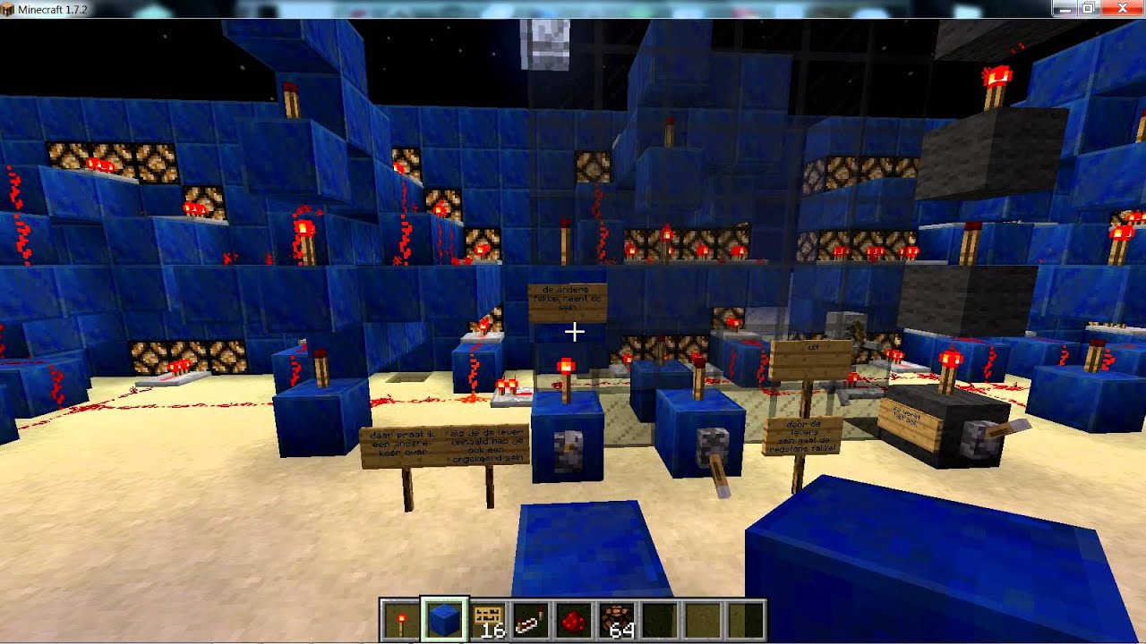 minecraft nl The basic of redstone ep1 - YouTube