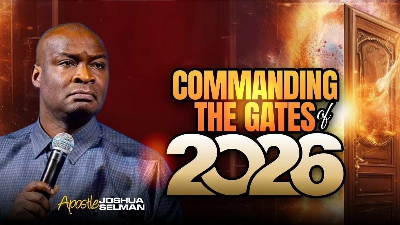 ⁣COMMANDING THE GATES OF 2026: THIS PRAYER IS MANDATORY - APOSTLE JOSHUA SELMAN