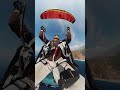 Twisted auto-rotation with paraglider