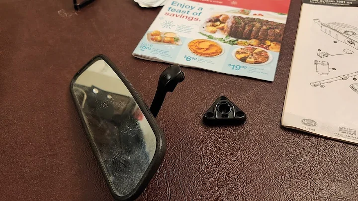 Jaguar XJ-S Rearview Mirror Fix