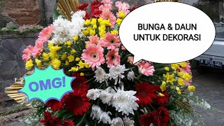 Jenis Bunga & Daun Untuk Dekorasi Pernikahan,Sunatan,Syukuran Dan harganya