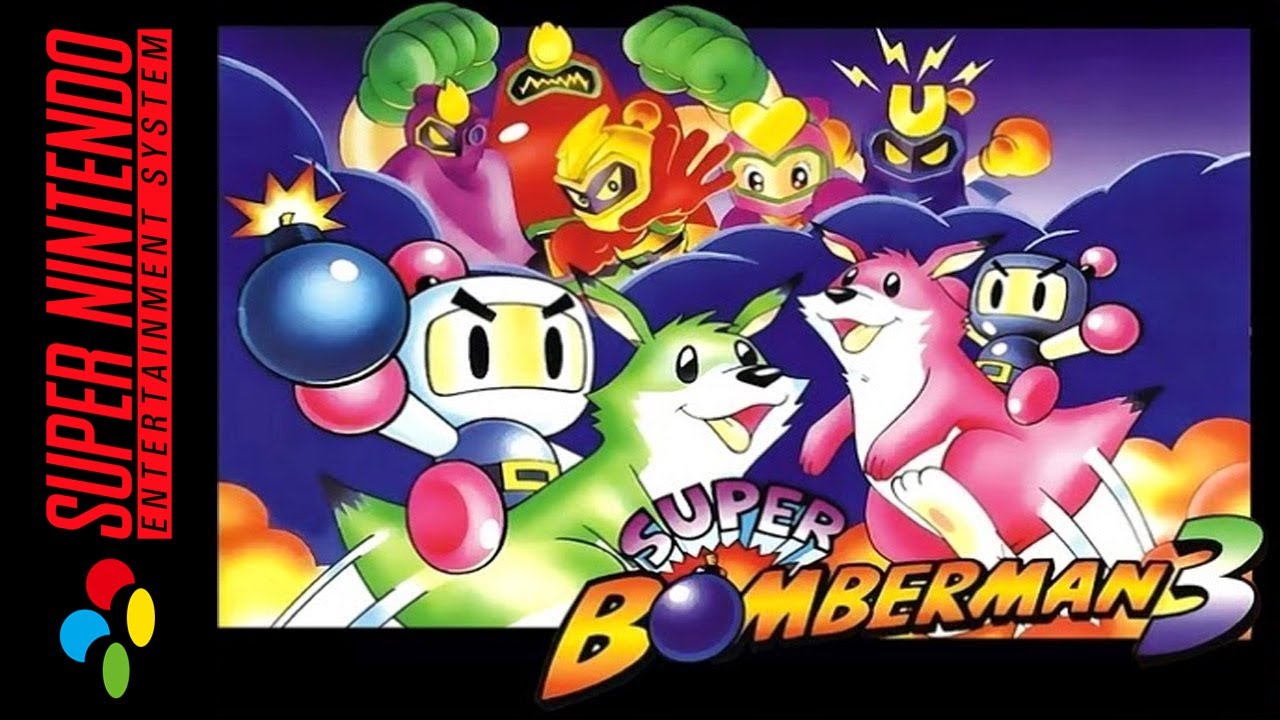 Super Bomberman 3 - Full Game 100% Walkthrough