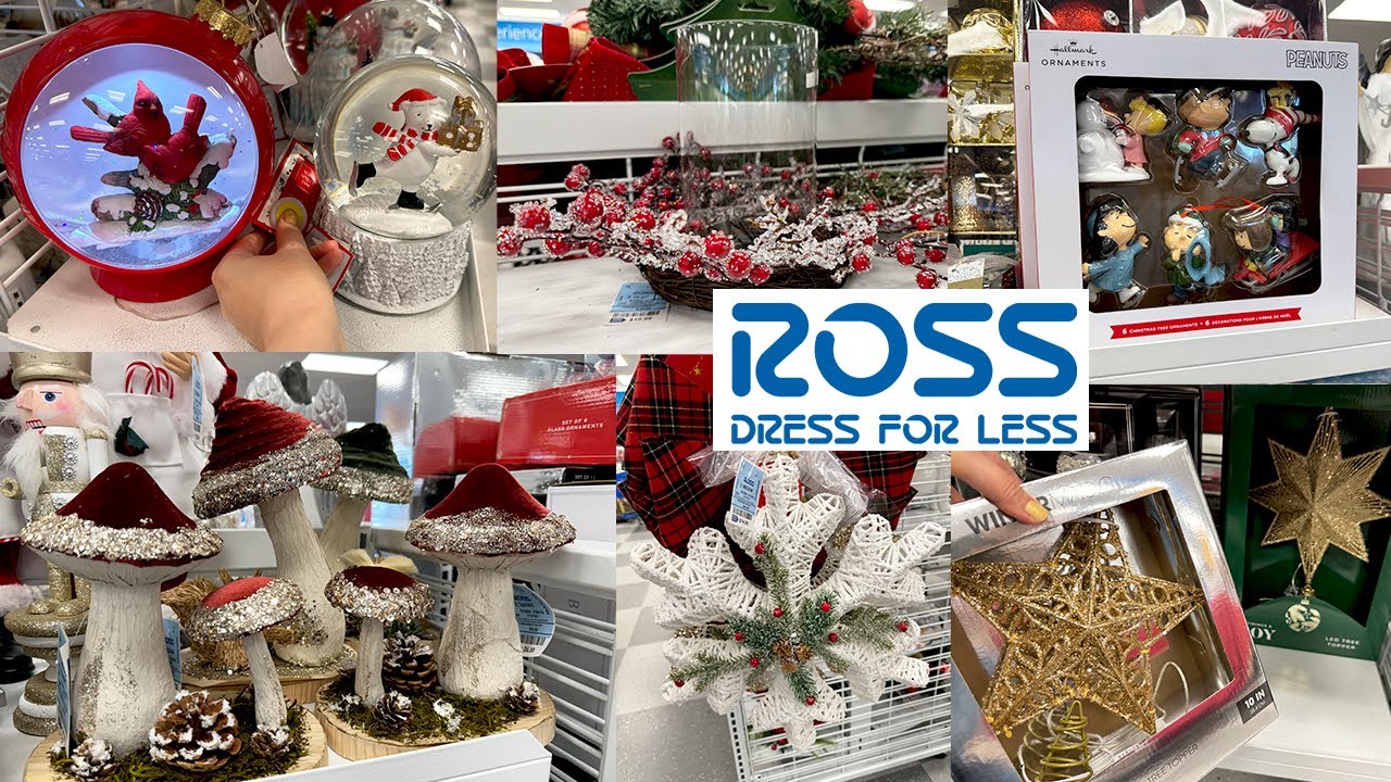 ross dress for less christmas ornaments 🌟 ROSS CHRISTMAS MARKET 2024 🎄 NEW DEALS, FESTIVE DECOR, ORNAMENTS &  GIFTS SHOPPING
