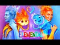 エレメンタルダンジョンズのウェイド vs エンバー! ファイヤーとウォーターの子育てハック!