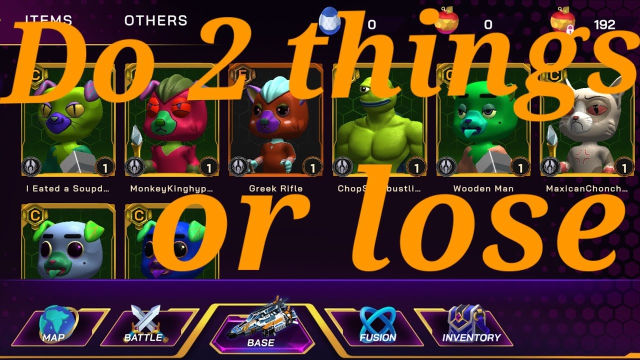 Do these 2 things, or you lose. 🦄 Binemon NFT game