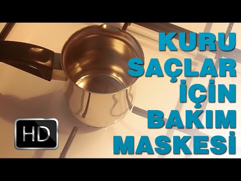 Kuru Saçlar İçin Bakım Maskesi