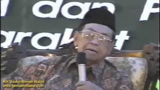 Keren! Ceramah Fenomental Gus Dur KH. Abdurrahman Wahid di Pesantren Ngalah HD