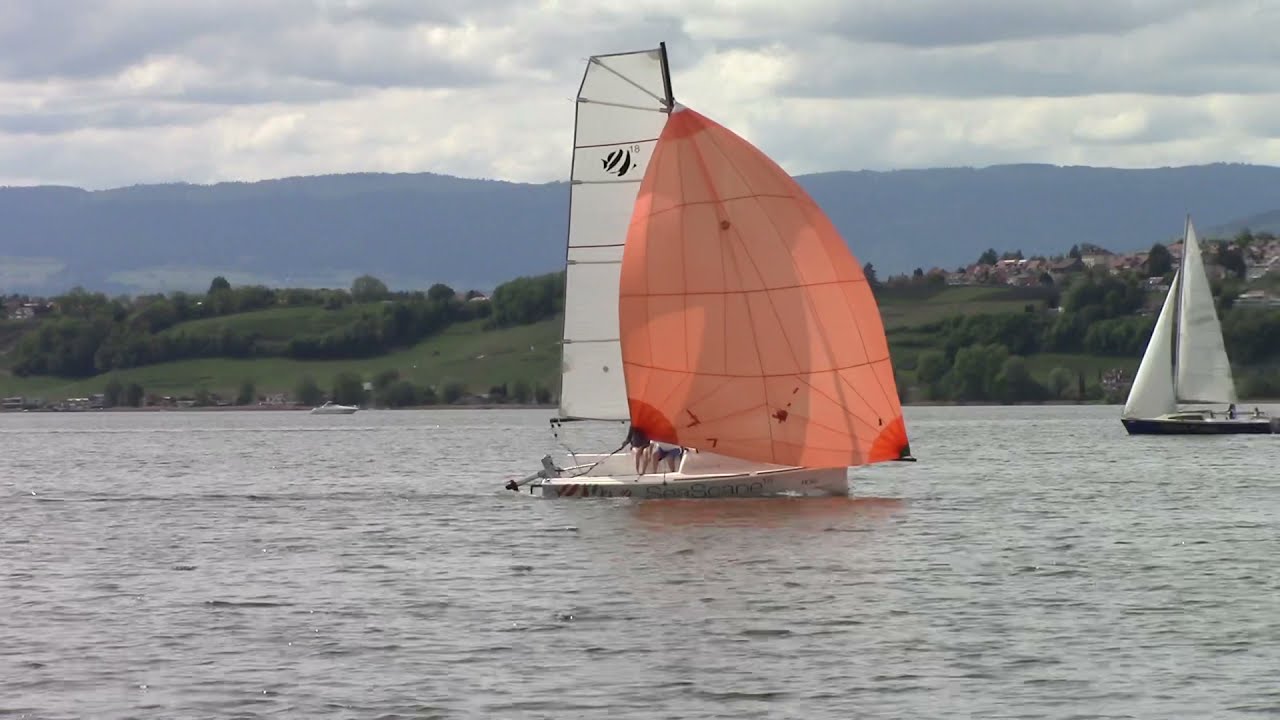 Opening season rc sailing, great boat at 2:37