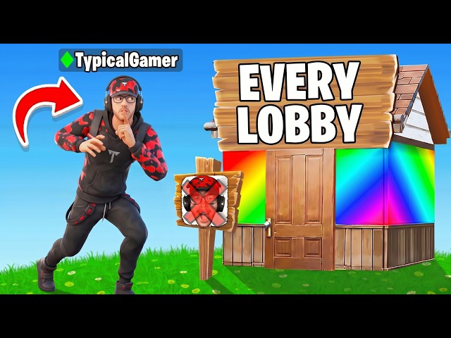 Video: I Went UNDERCOVER in *EVERY* Custom Lobby!!
