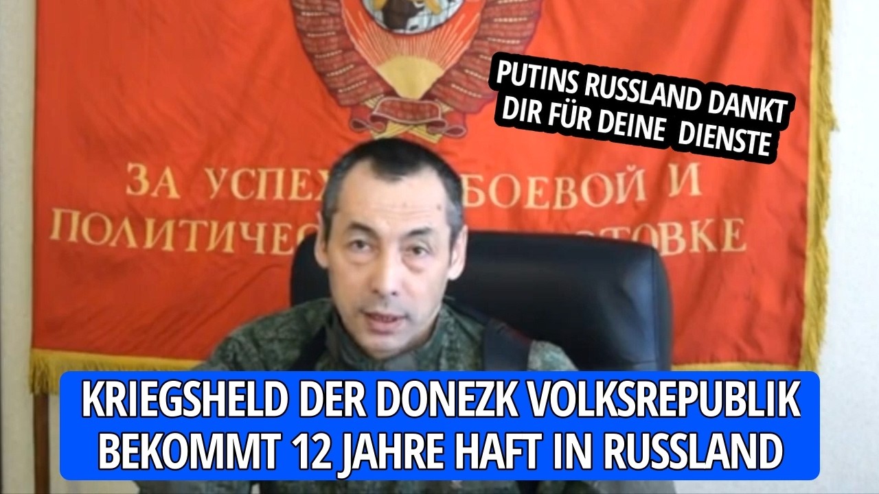 "Reichsbürger" auf Russisch: Russland verurteilt Donezk Separatisten von 2014 zu 12 Jahren Haft