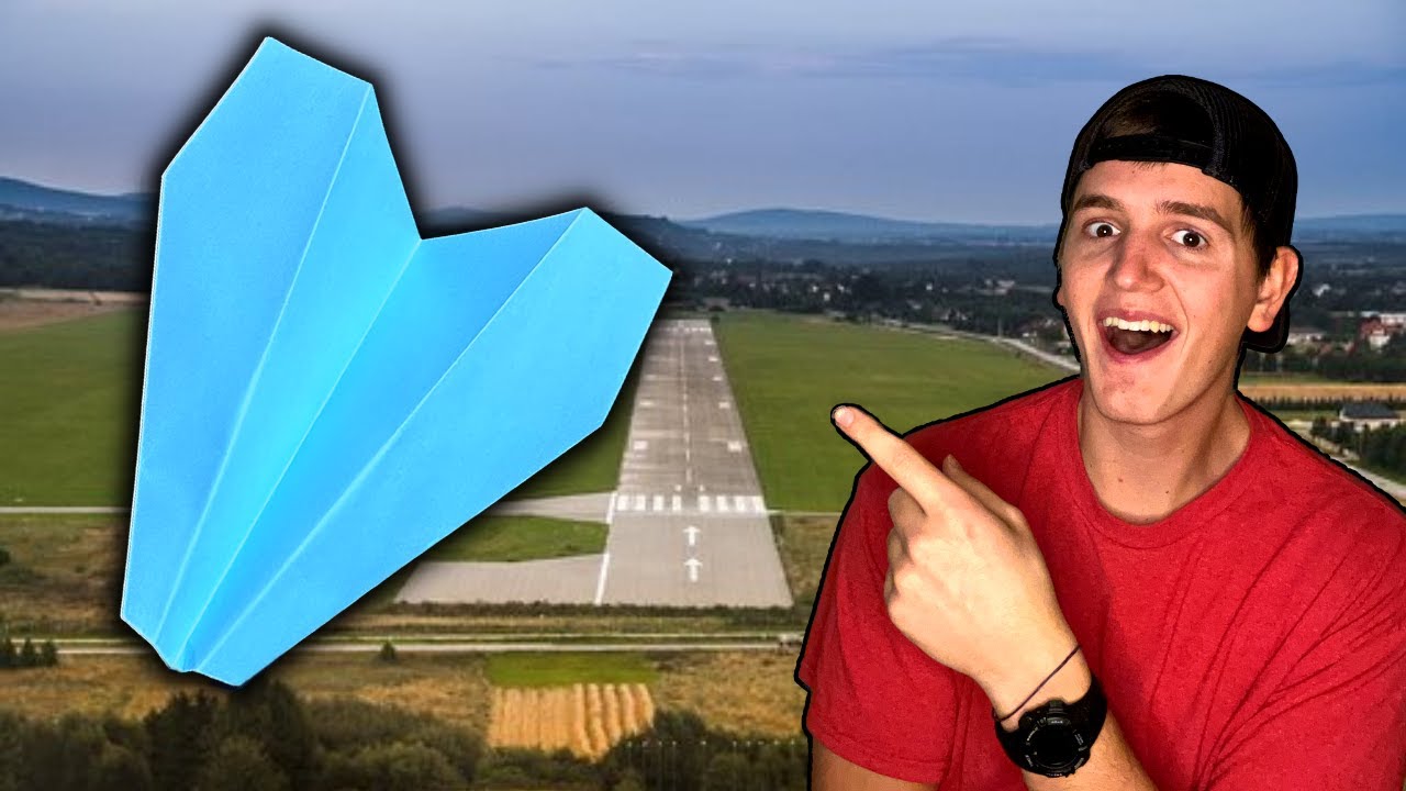 How to make a Paper Airplane - The Eagle Glider