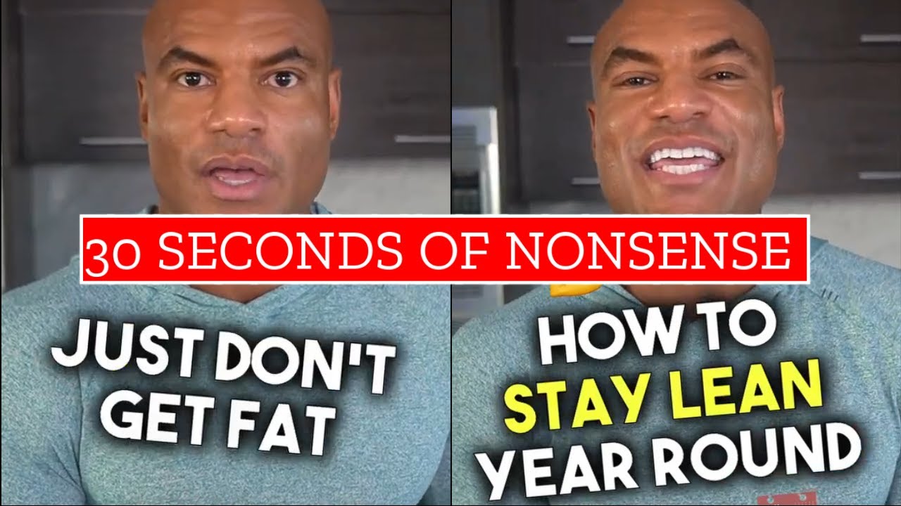 How To Stay Lean Year-Round