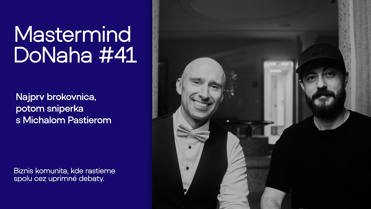 DoNaha #41 Najprv brokovnica, potom sniperka s Michalom Pastierom