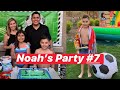 Noah’s Birthday Party #7 Soccer Theme / Water Slide / Candy Piñata and Carne Asada