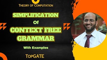 Vereenvoudiging van CFG | Reductie van contextvrije grammatica met voorbeelden | FLAT | TOC