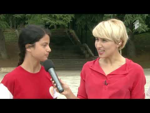 \"ნორჩი მაშველები\" და პროექტის კოორდინატორი ნუკრი ზუხბაია