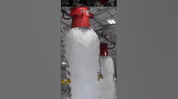 Aircraft Hangar Foam Fire Suppression System Test