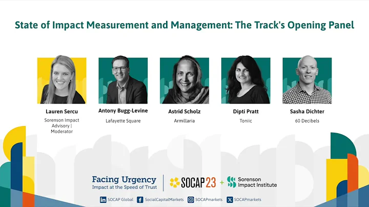 SOCAP23 - State of Impact Measurement and Management - The Tracks Opening Panel - DayDayNews