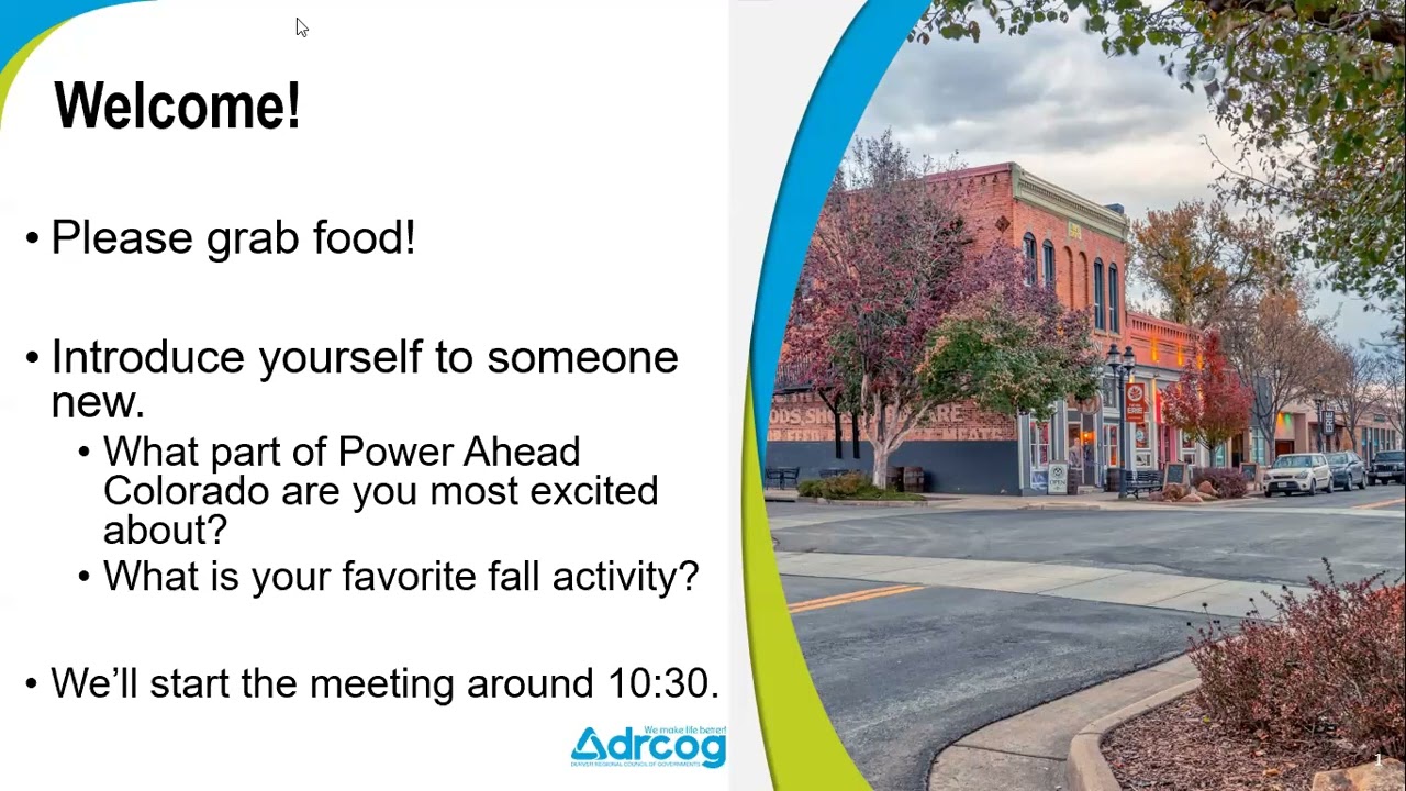 DRCOG| Power Ahead Colorado Technical Committee