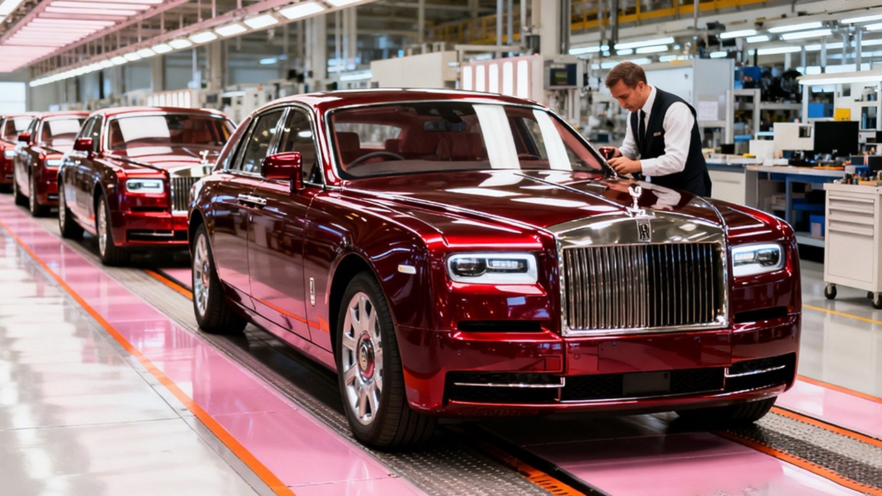 How the Rolls-Royce Phantom Is Built | Inside the World’s Most Luxurious Car Factory