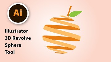 3d Logo Design | Illustrator 3d Revolve Tool | Illustrator Best Logo Tutorial