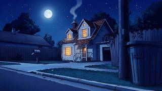 a quiet 1950s little house | oldies playing in another room (w/ cricket asmr) screenshot 4