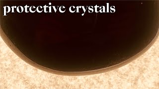 PROTECTIVE CRYSTALS (VANTABLACK ART AND HERBAL BREAD)