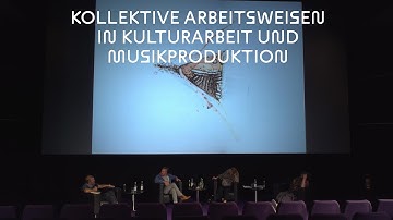 »Kollektive Arbeitsweisen in Kulturarbeit & Musikproduktion« (De) | Pop-Kultur 2021