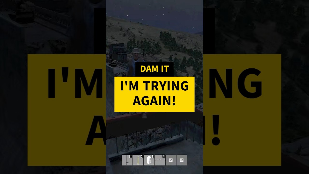DAM IT, I'M TRYING AGAIN!