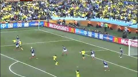 34° Jogo   França 1 x 2 África do Sul