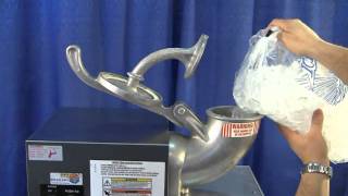How to operate a Sno Kone Machine