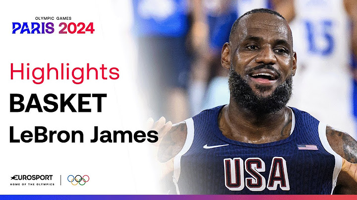 JO PARIS 2024 - Les plus belles actions de LeBron James avec le Team USA