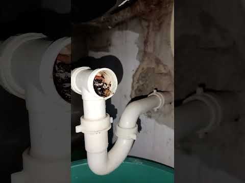 NUEVO, Como destapar una fregadero. cañería....paso. a paso