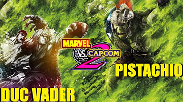 MvC2 Mvci Umvc3 DUC (VADER) vs PISTACHIO pt 1