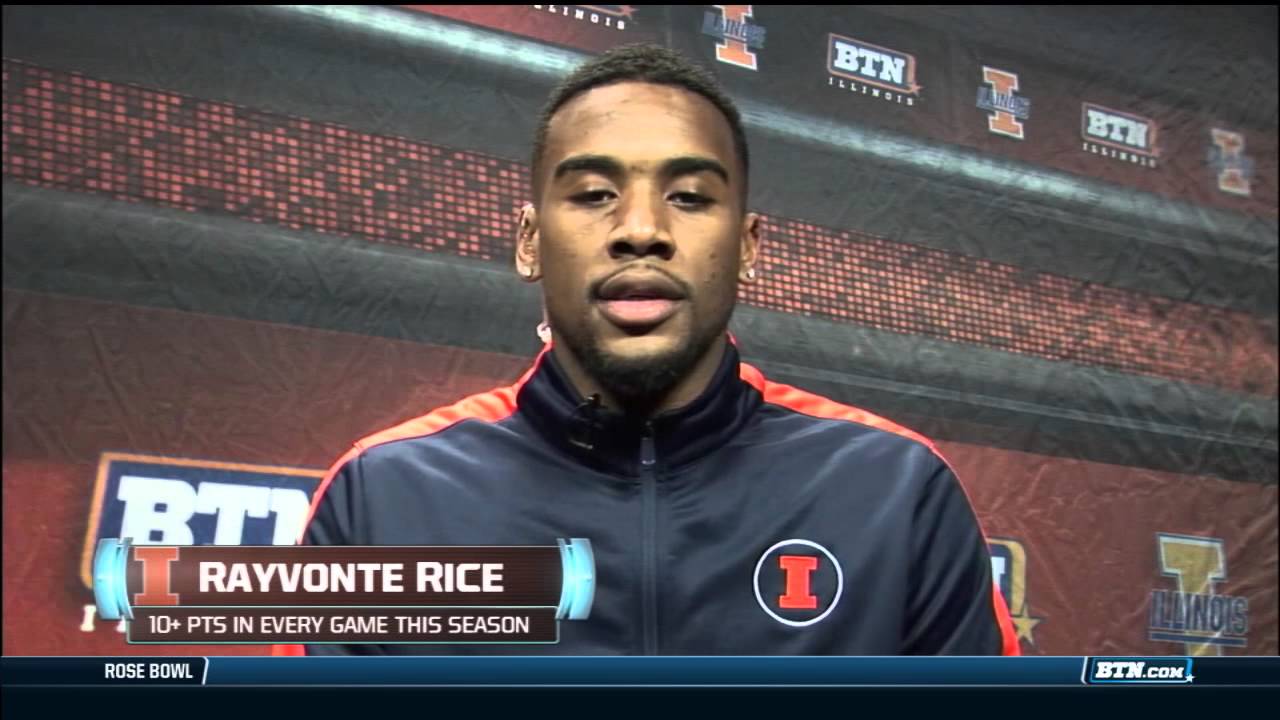 Rayvonte Rice Talks with #BTNLive - YouTube