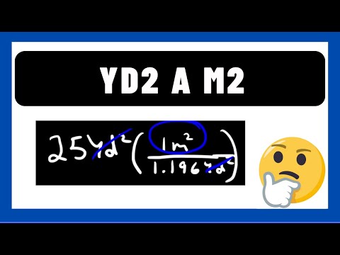 Convertir Yardas Cuadradas a Metros Cuadrados: ¡Hazlo Fácilmente! Yd 2 a m 2