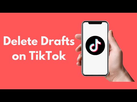 Learn how to delete drafts on tiktok iphone & android