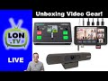 Live: Unboxing More Video Production Gear!