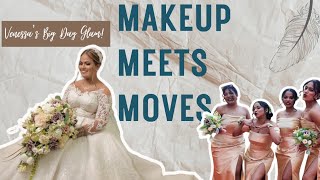 Makeup Meets Moves! ❤️💃🏻|| BRIDE VENESSA || #weddingglam 