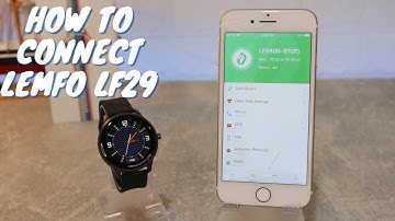 How to connect Lemfo LF29 with GloryFit IOS App