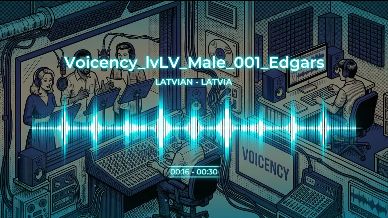 Latvian Male Voice - Voicency_lvLV_Male_001_Edgars