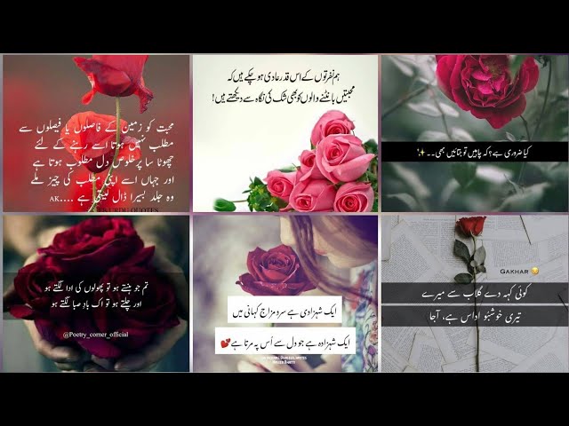 Beautiful Romantic Poetry Love Urdu