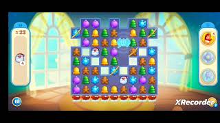 Christmas Sweeper 4 Match-3 - Levels 11-31 gameplay Design Decor Area 2 Living room finished screenshot 4