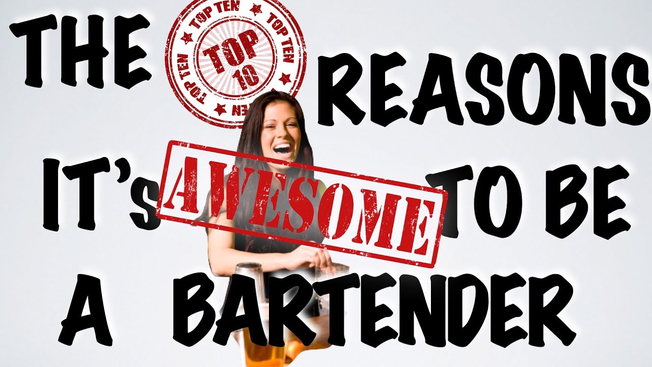 What are the qualifications for being a bartender?