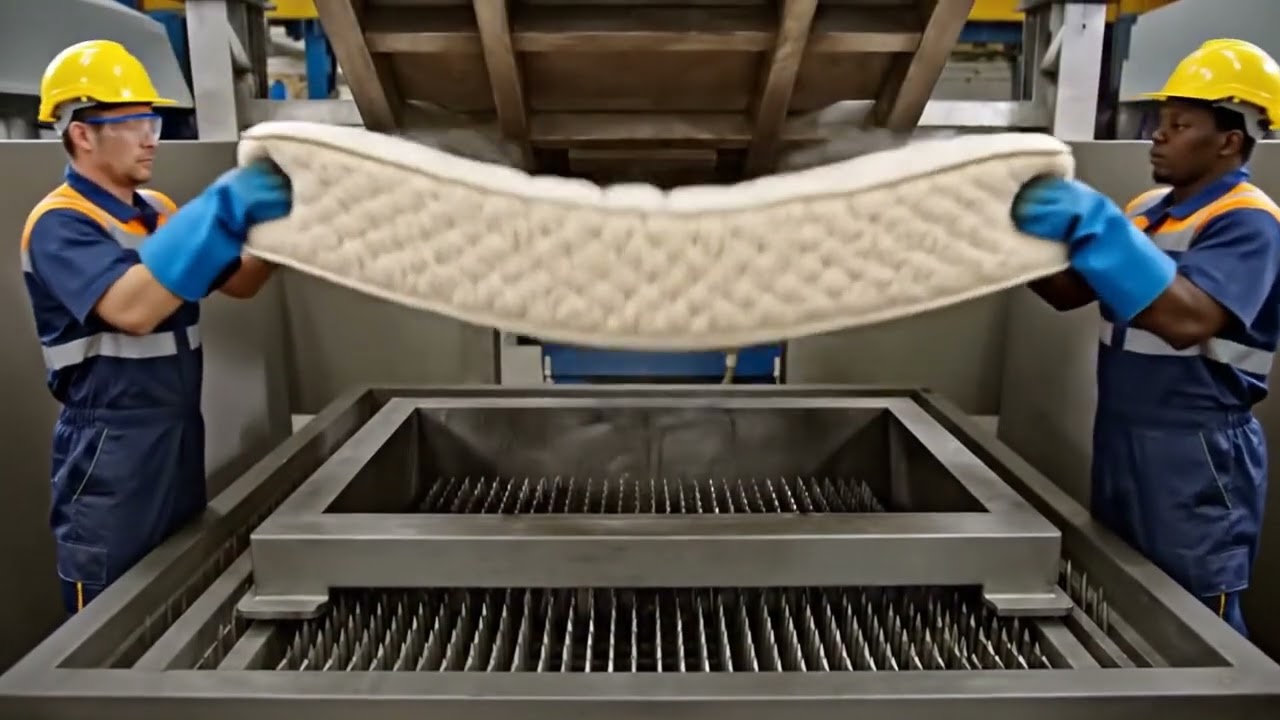 Natural Latex Mattress Manufacturing 