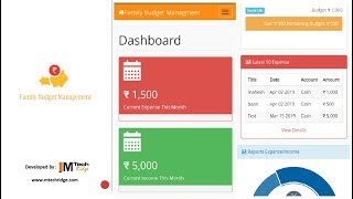 (Android App) Family Budget Management screenshot 5