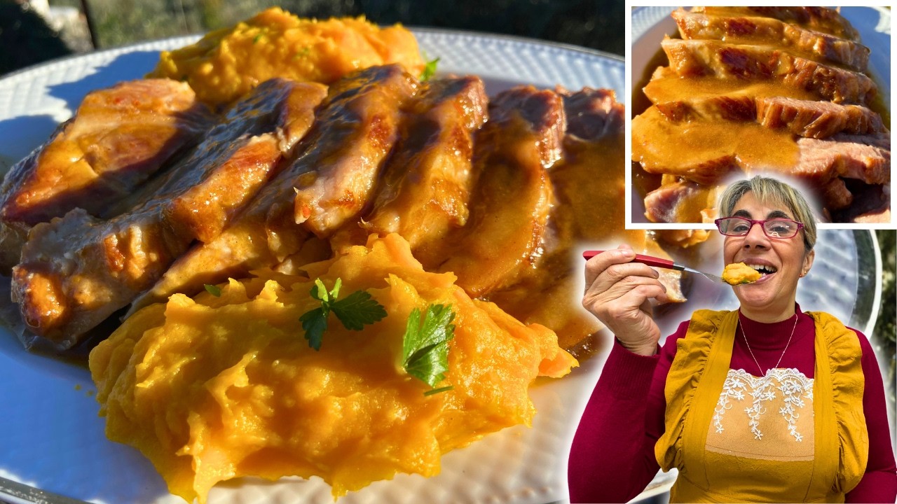 Já fez Puré de Abóbora? E Carne de Panela que DERRETE na boca? É de comer e chorar por mais!