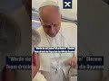 Papst drückt DIESEM Team die Daumen! 👍🏼