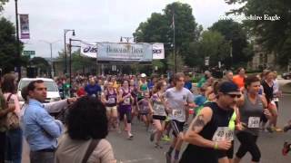 The starters are off during the Berkshire Running Center s Green Mile