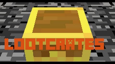 50 SUB SPECIAL: Minecraft 1.9 Modules: Lootcrates | Suggested by Teddy Kun
